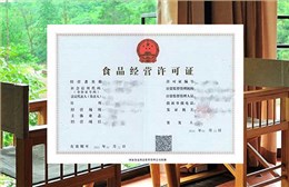 食品经营许可证